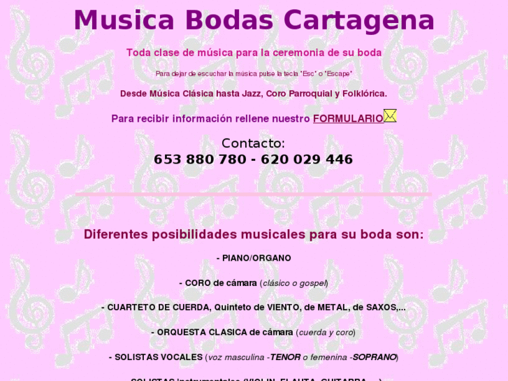 www.musicabodacartagena.com