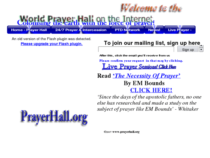 www.prayerhall.org