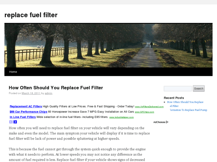 www.replacefuelfilter.net