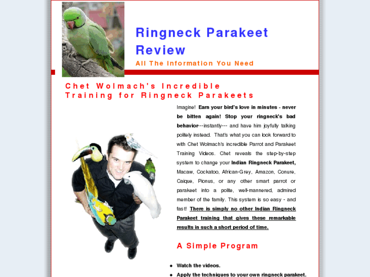 www.ringneckparakeets.com