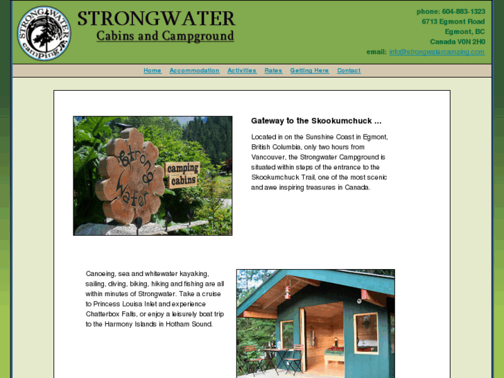 www.strongwatercamping.com