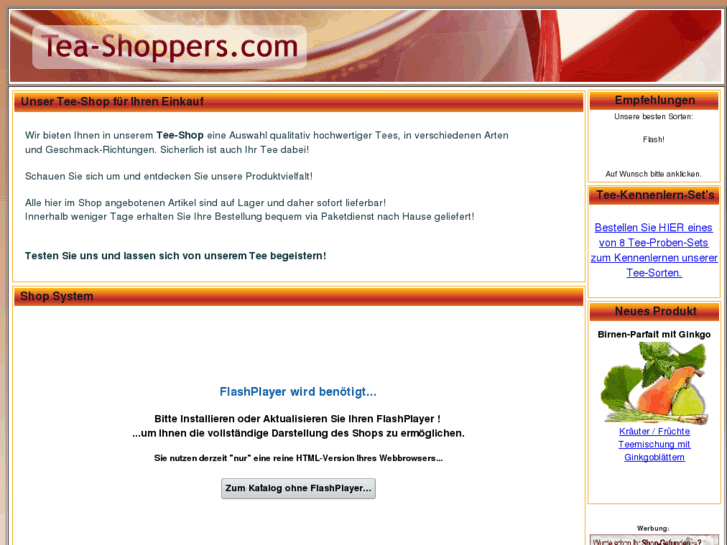 www.tea-shoppers.com