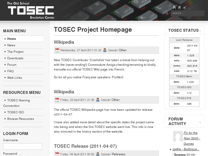 www.tosecdev.org