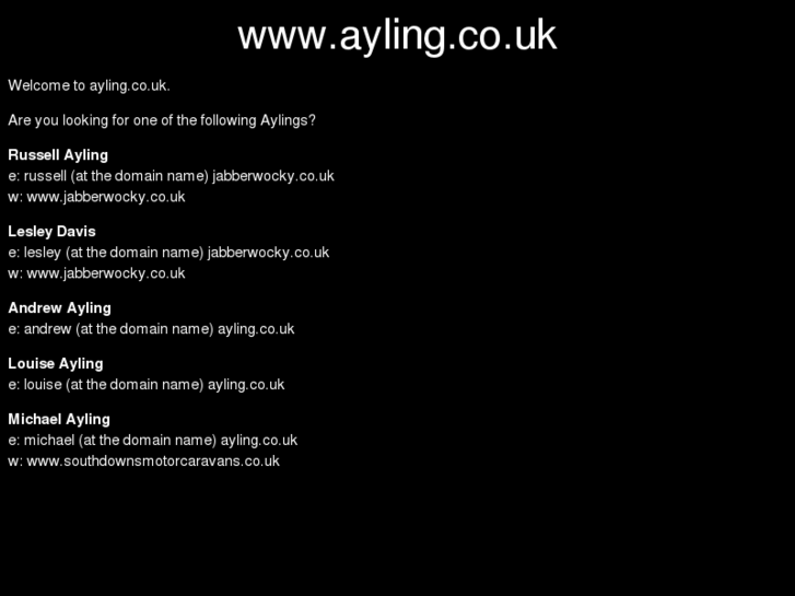 www.ayling.co.uk