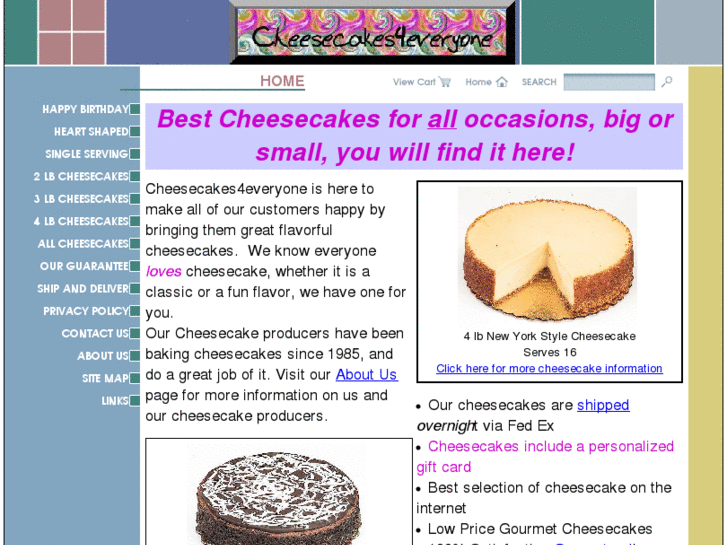 www.cheesecakes4everyone.com