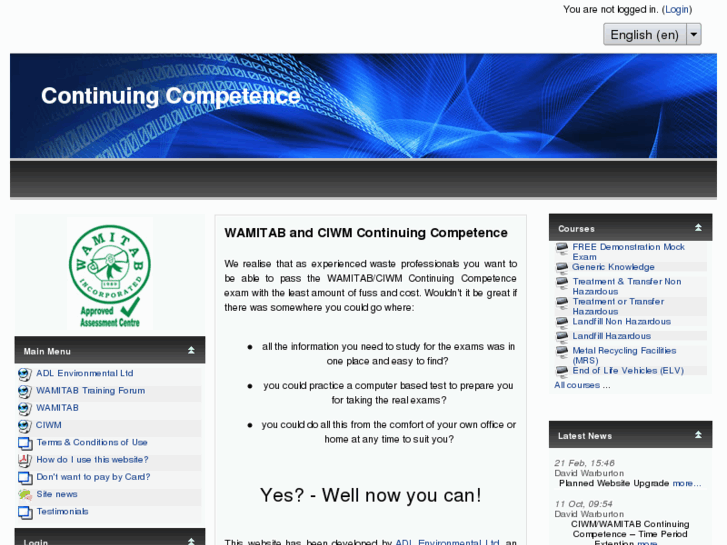 www.continuingcompetence.co.uk