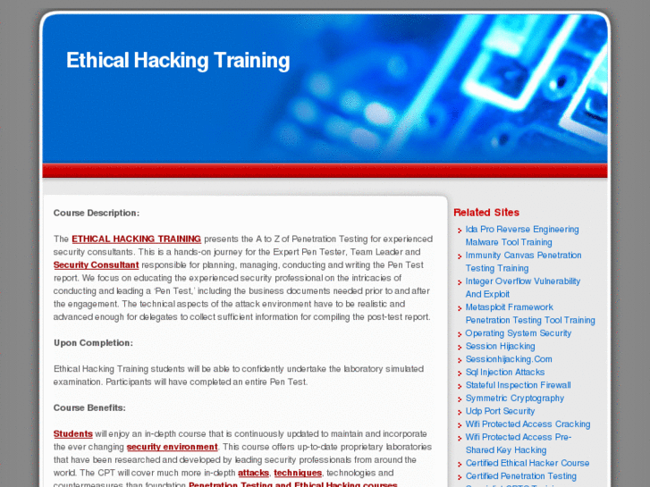 www.ethicalhackingtraining.com