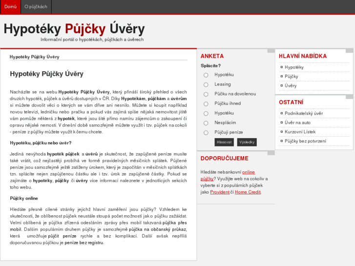 www.hypoteky-pujcky-uvery.info