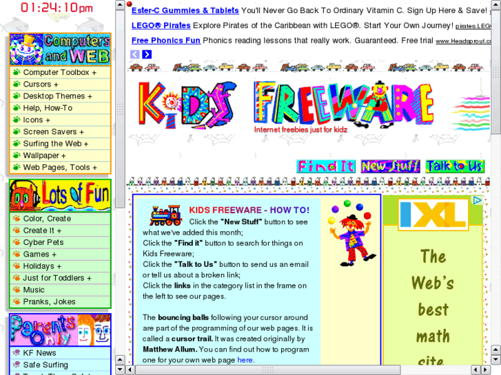 www.kidsfreeware.com