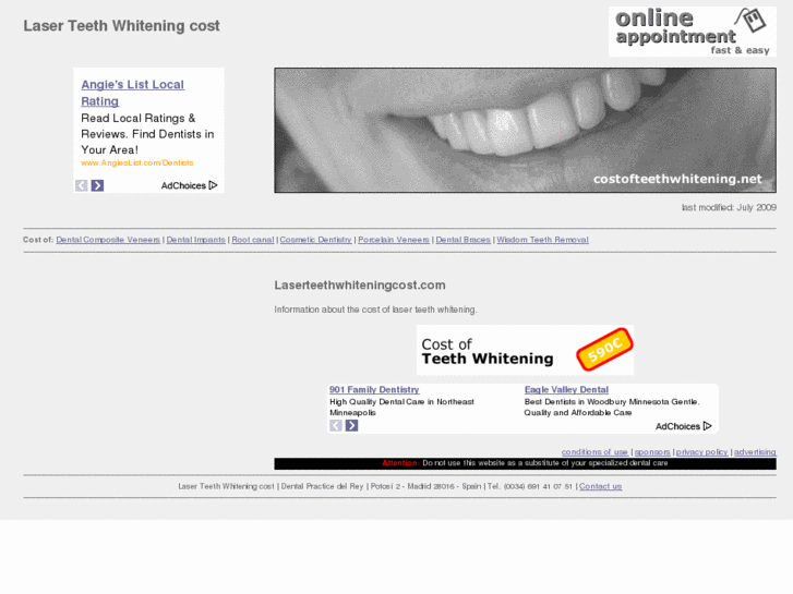 www.laserteethwhiteningcost.com