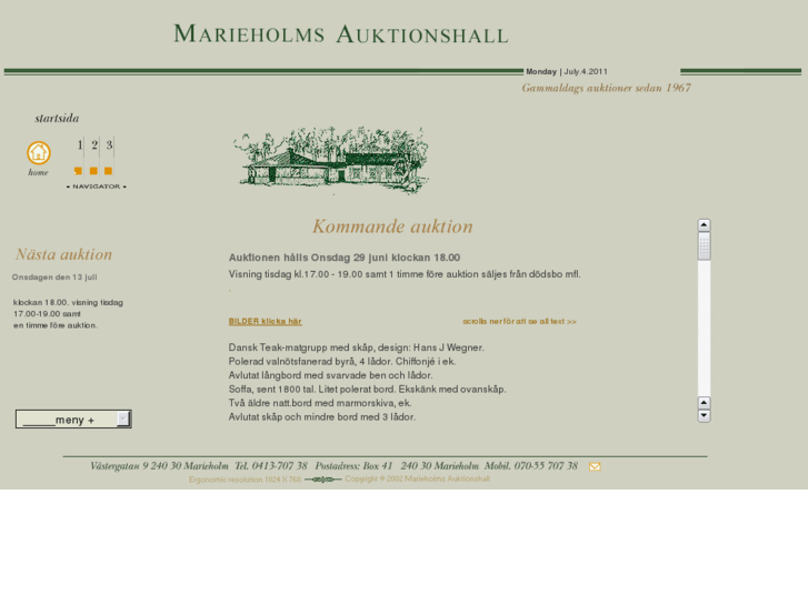 www.marieholmsauktionshall.com