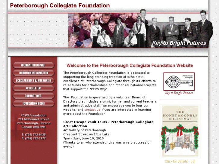 www.peterboroughcollegiatefoundation.org