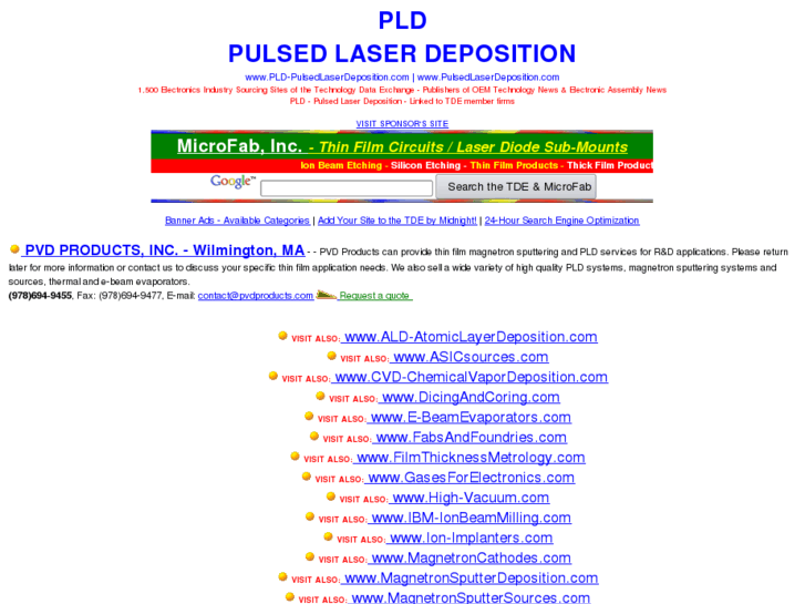 www.pld-pulsedlaserdeposition.com