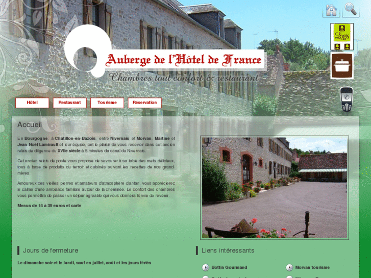 www.aubergehoteldefrance.com