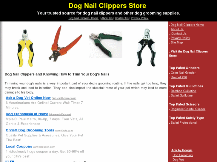 www.dognailclippersstore.com