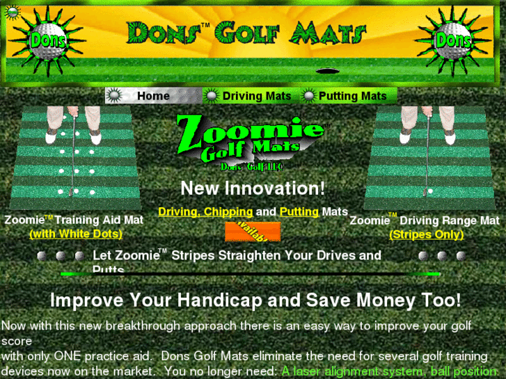 www.donsgolfmats.com