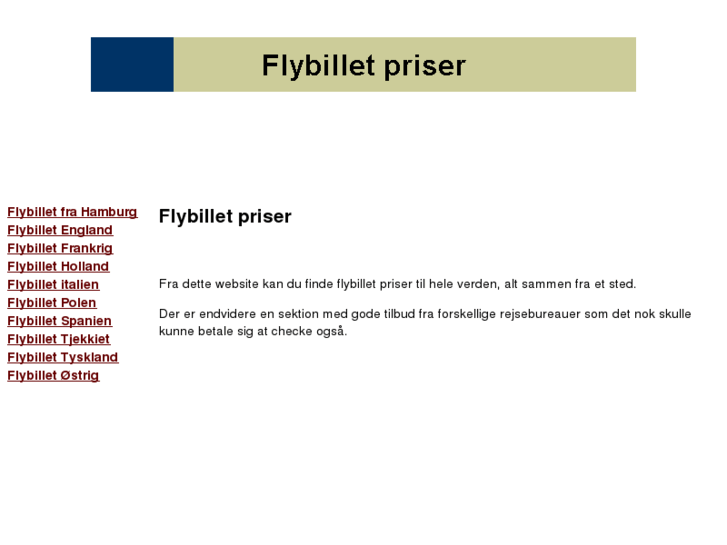 www.flybillet-priser.dk