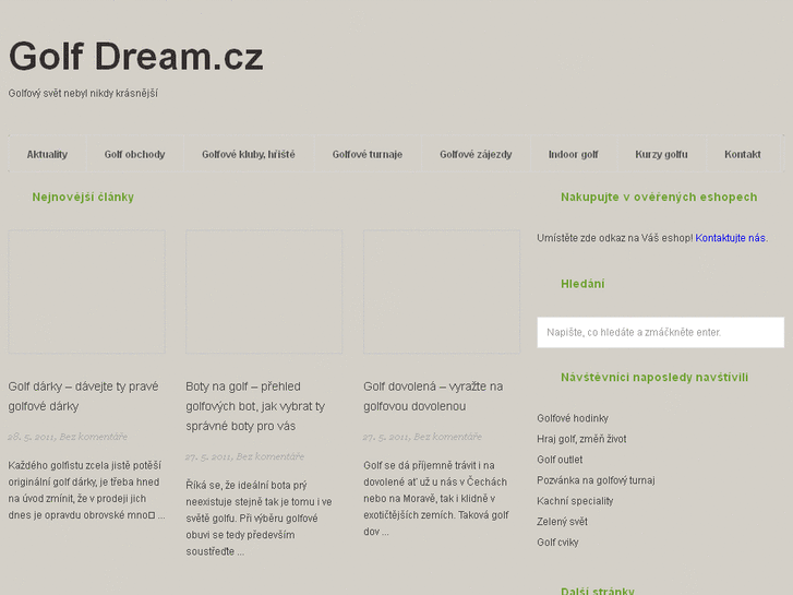 www.golfdream.cz