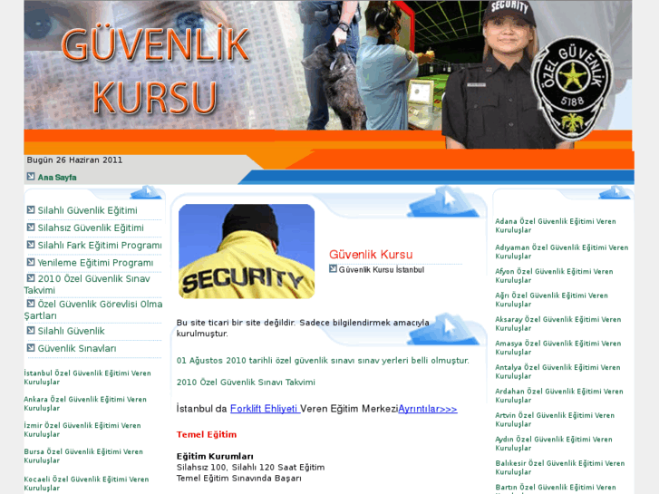 www.guvenlikkursuistanbul.com