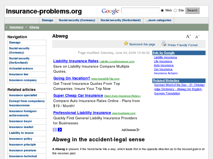 www.insurance-problems.org