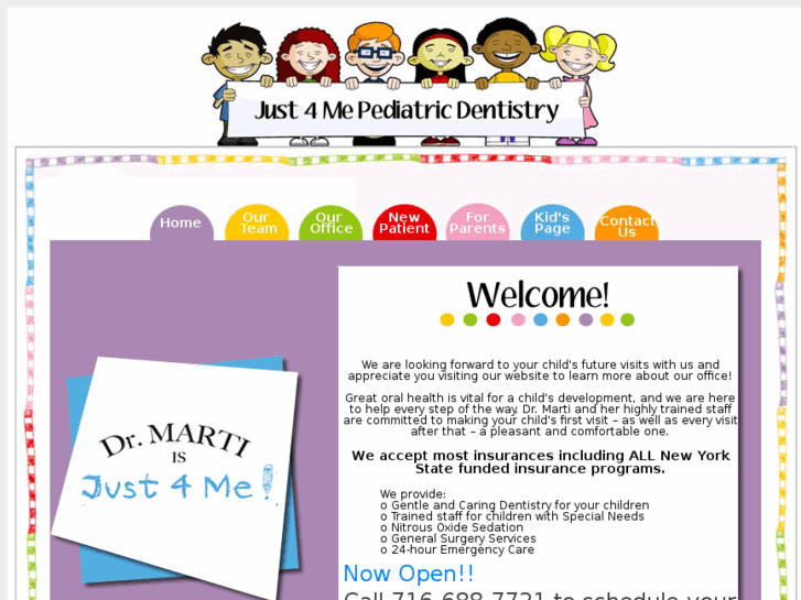 www.just4mepediatricdentistry.com