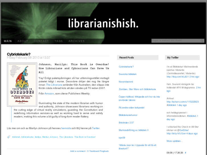 www.librarianishish.com