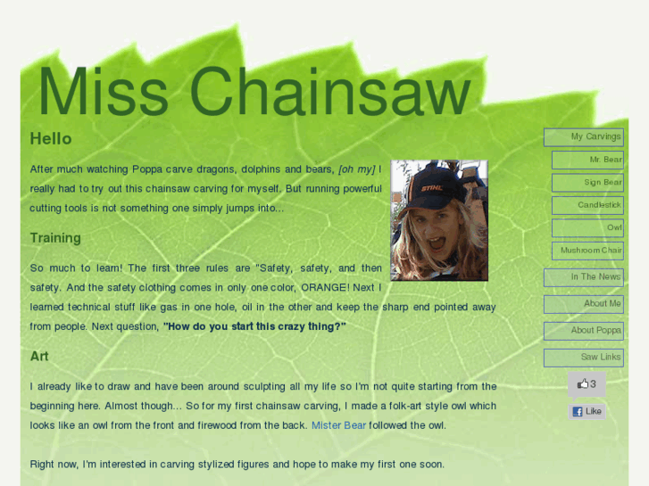 www.misschainsaw.com