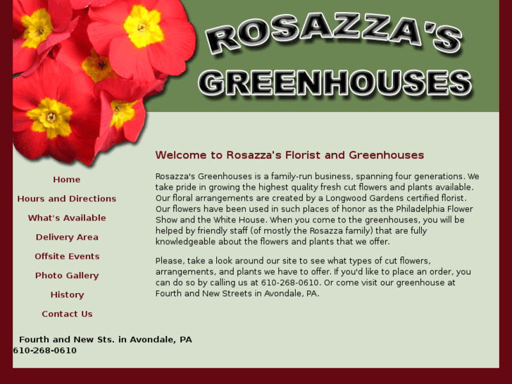 www.rosazzagreenhouse.com