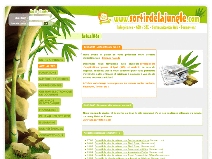 www.sortirdelajungle.com