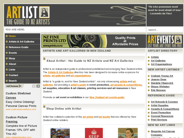 www.artlist.co.nz
