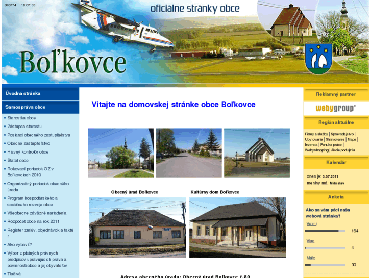 www.bolkovce.sk