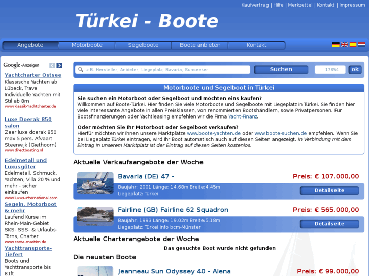 www.boote-tuerkei.de