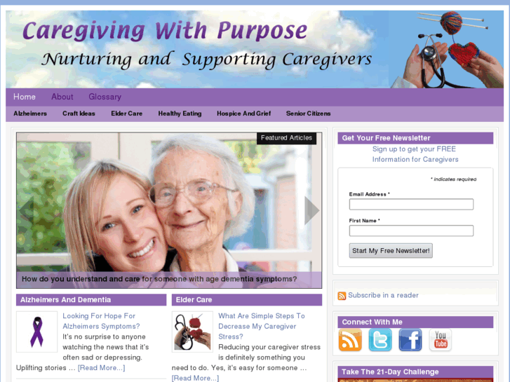 www.caregivingwithpurpose.com