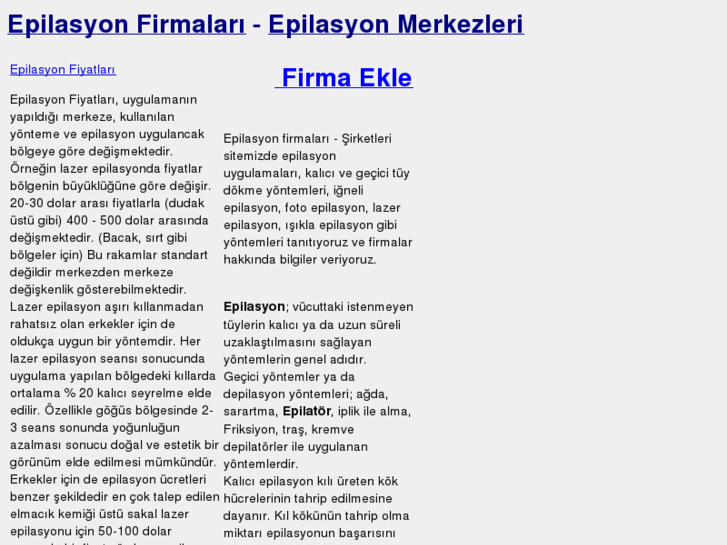 www.epilasyonfirmalari.net