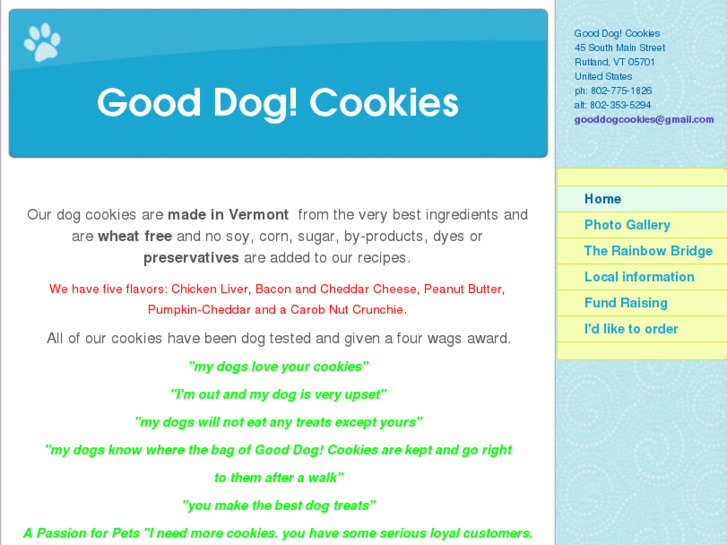 www.gooddogcookies.net