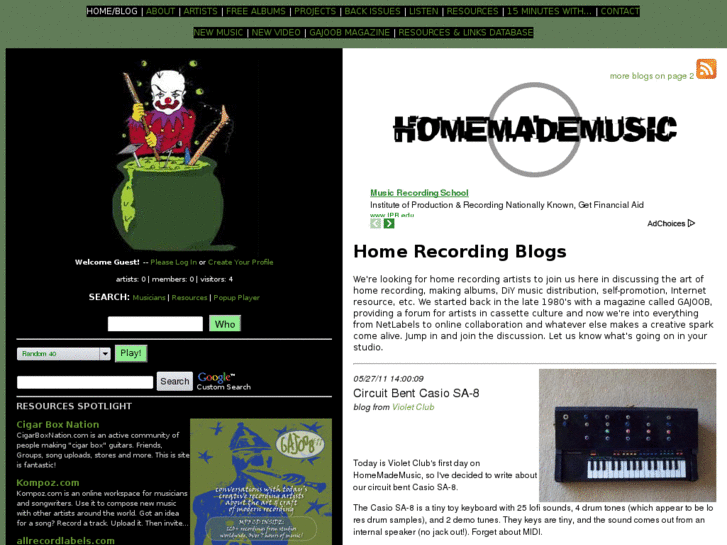 www.homemademusic.com