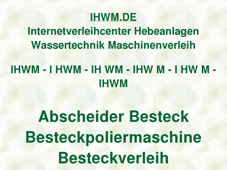 www.ihwm.de