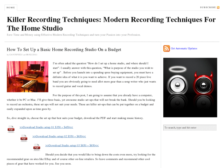 www.killerrecordingtechniques.com