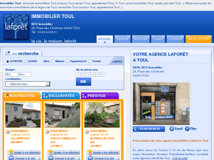 www.laforet-immobilier-toul.com