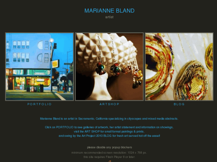 www.mariannebland.com