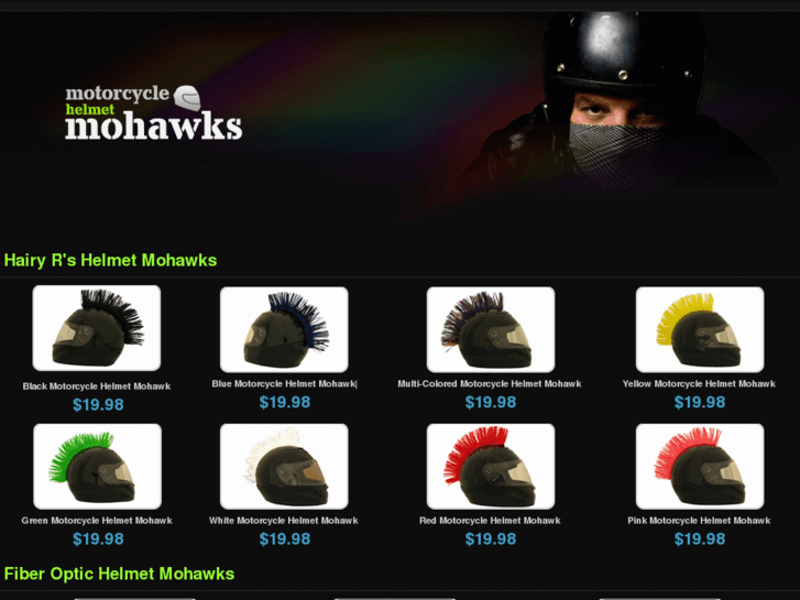 www.motorcyclehelmetmohawks.com