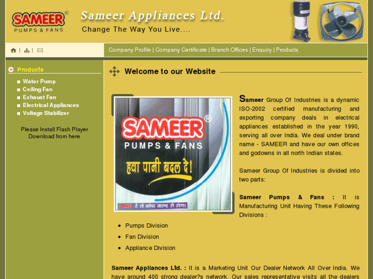 www.sameerpumps.com