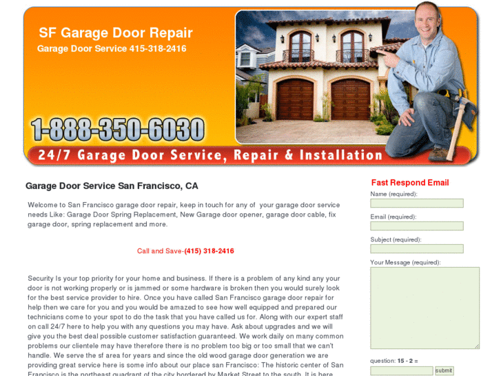 www.sanfrancisco-garagedoorrepair.com