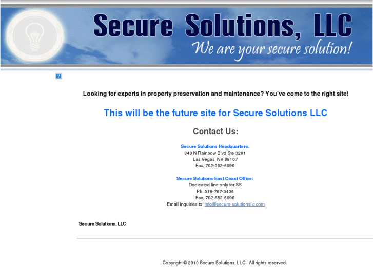 www.secure-solutionsllc.com