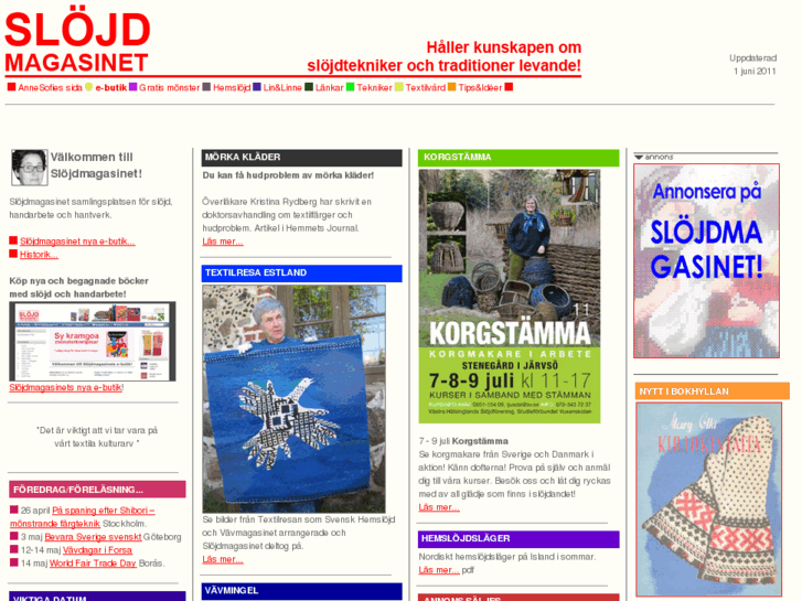 www.slojdmagasinet.nu