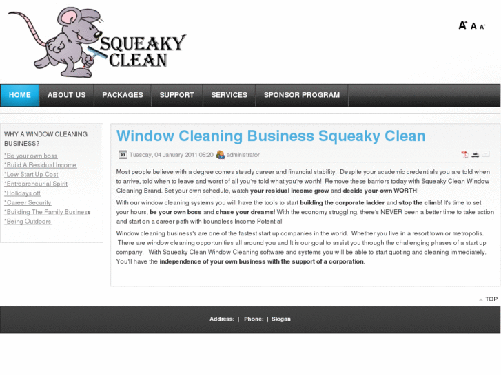 www.squeakycleanwindowcleaning.biz