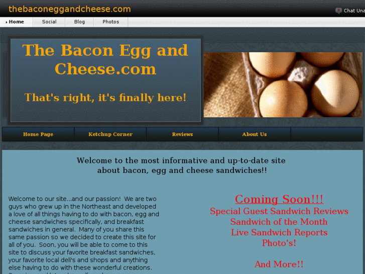 www.thebaconeggandcheese.com