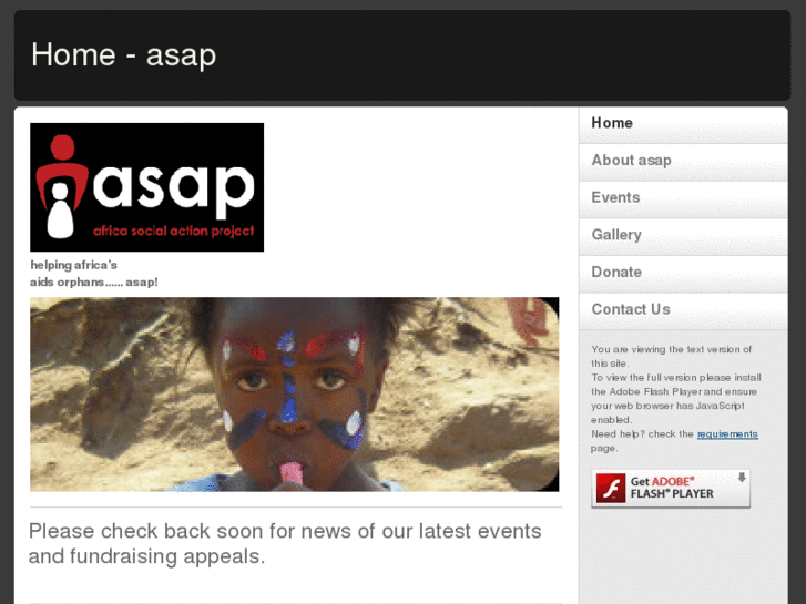 www.asapcharity.com