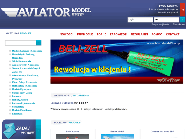 www.aviatormodelshop.pl