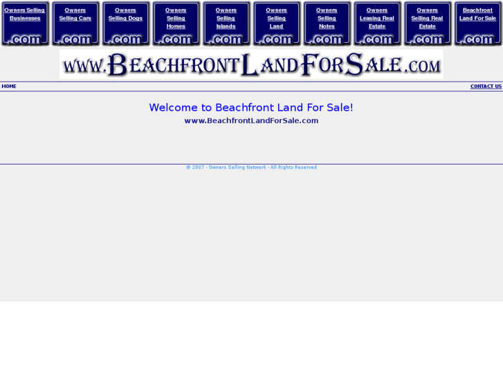 www.beachfrontlandforsale.com